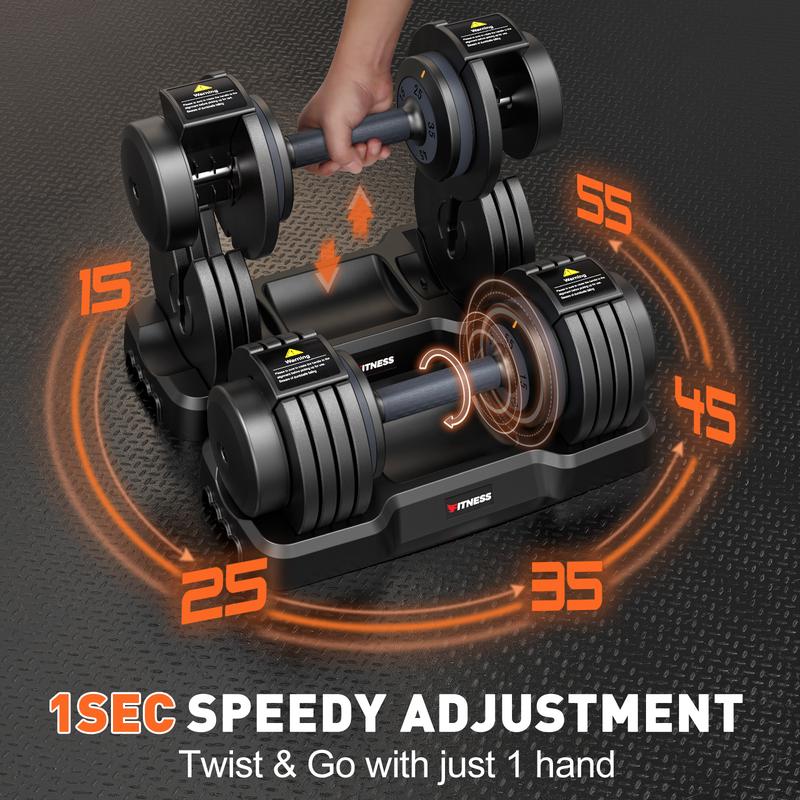5-25LB / 15-55LB Adjustable Dumbbel