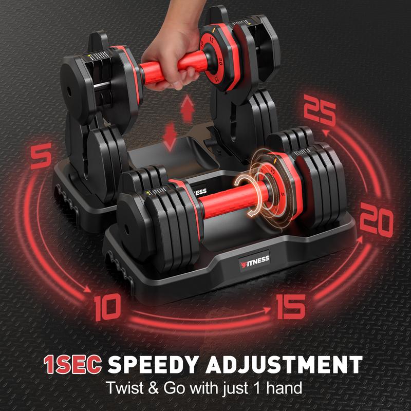 5-25LB / 15-55LB Adjustable Dumbbel