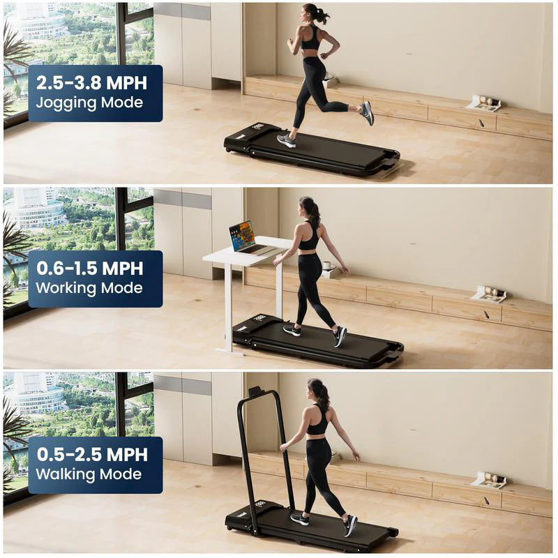 🚶♂️ Light Up Your Steps – Smart LED Walking Treadmill