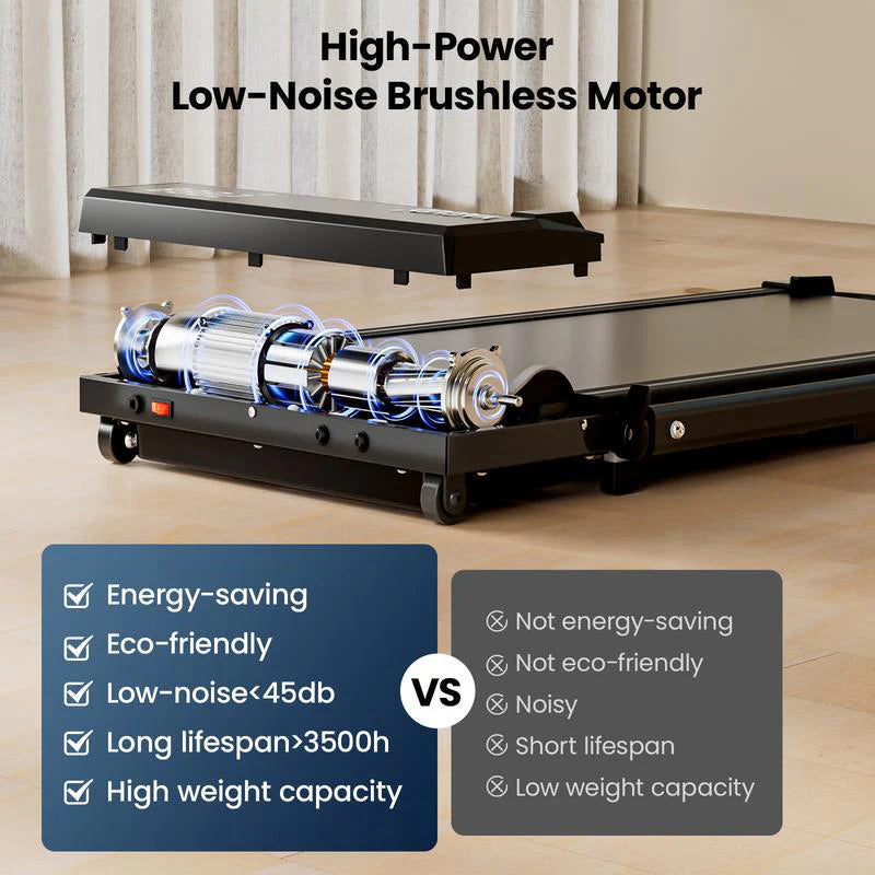 🚶♂️ Light Up Your Steps – Smart LED Walking Treadmill